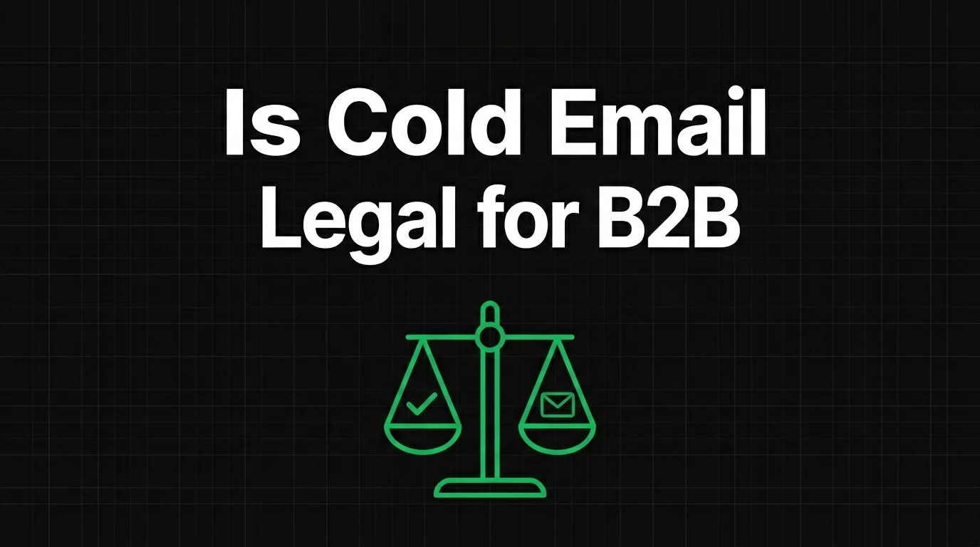 Is Cold Email Legal B2B