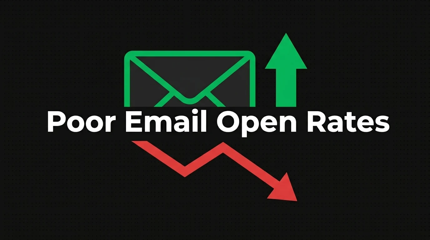 Poor Email Open Rates